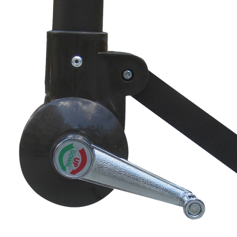 10' Market Umbrella in Autumn Red