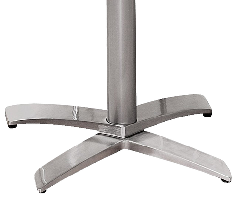 Cafe Dinette Table Silver Swirl