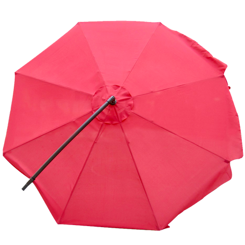 10' Market Umbrella in Autumn Red